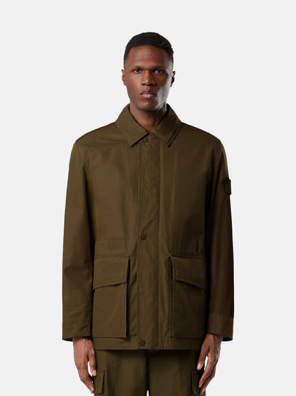 Stone Island Windproof and Breathable Coach Jacket Q100026