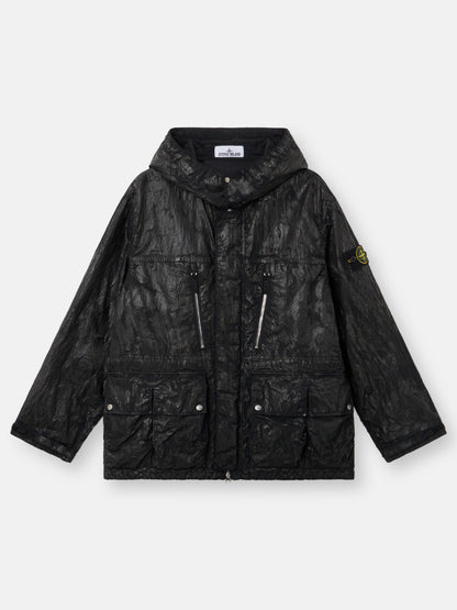 Stone Island Hooded Jacket with Multiple Pockets Q100027