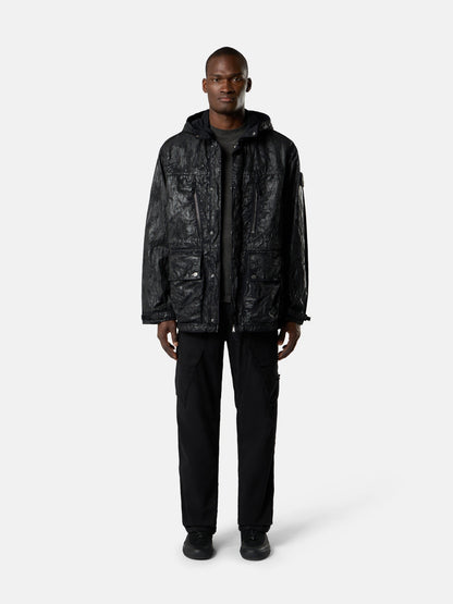 Stone Island Hooded Jacket with Multiple Pockets Q100027
