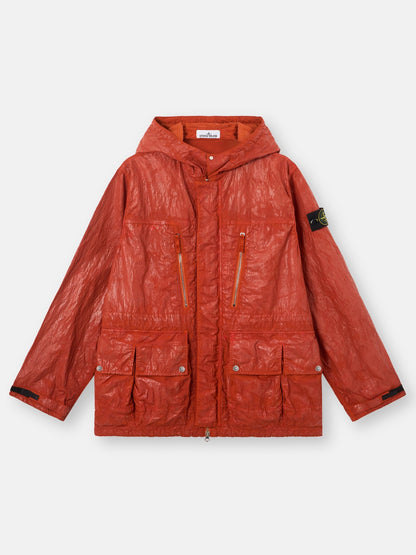 Stone Island Hooded Jacket with Multiple Pockets Q100027