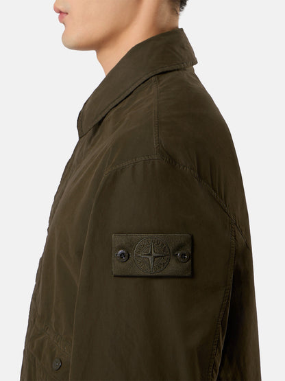 Stone Island Coach Jacket with Anti-Drop Finish Q100028