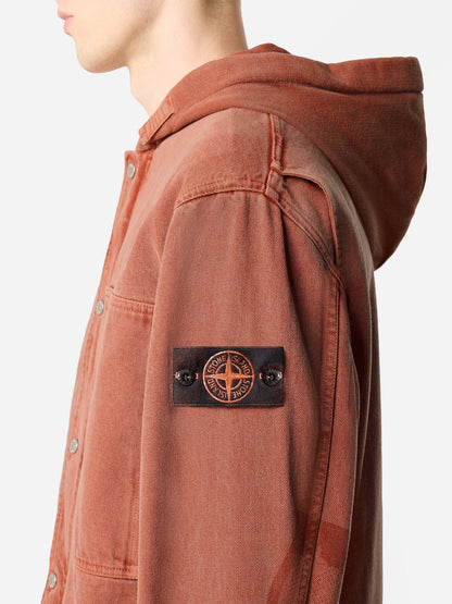 Stone Island Hooded Jacket with Multiple Pockets Q100045