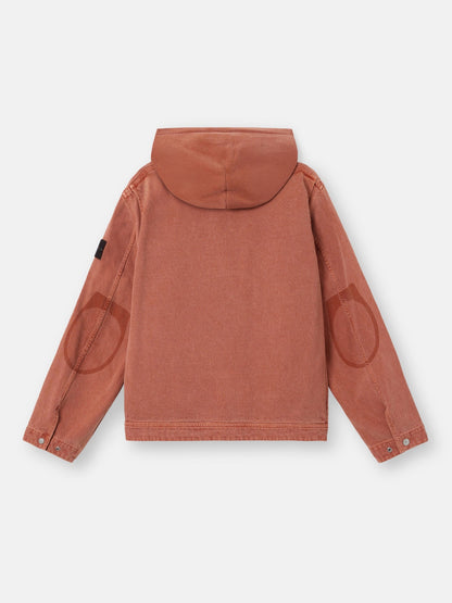 Stone Island Hooded Jacket with Multiple Pockets Q100045