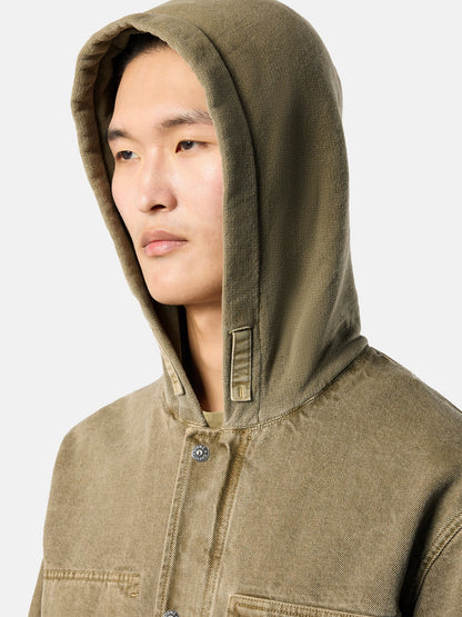 Stone Island Hooded Jacket with Multiple Pockets Q100045