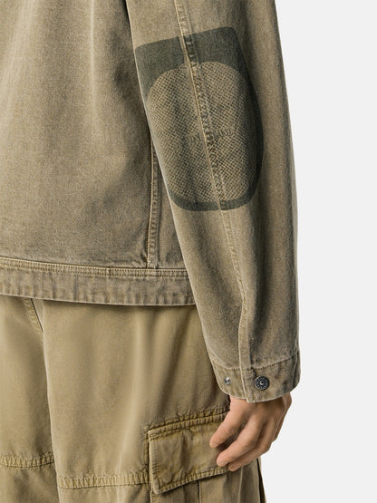 Stone Island Hooded Jacket with Multiple Pockets Q100045