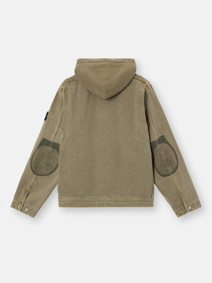 Stone Island Hooded Jacket with Multiple Pockets Q100045