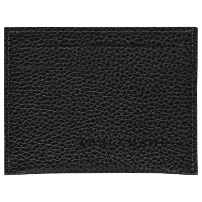 Longchamp Le Foulonné Card holder Black