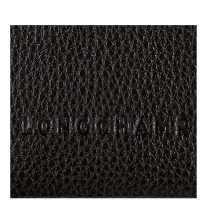 Longchamp Le Foulonné Card holder Black