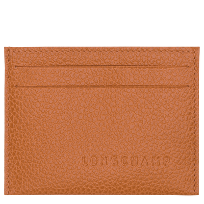 Longchamp Le Foulonné Card holder Amber