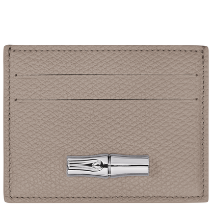 Longchamp Le Roseau Card holder Clay