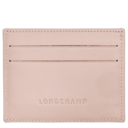 Longchamp Le Roseau Card holder Petal Pink