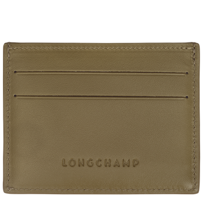 Longchamp Le Roseau Card holder Olive