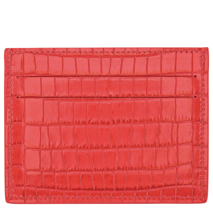 Longchamp Longchamp Pocket Card holder Vermilion