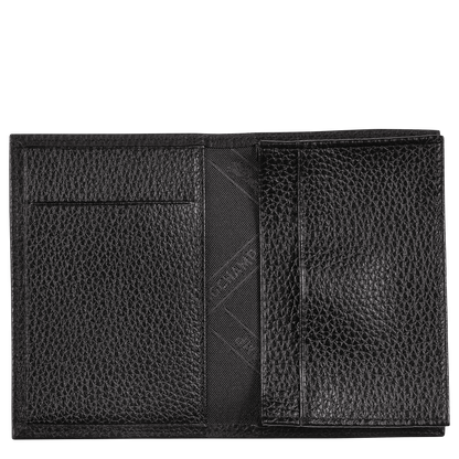 Longchamp Le Foulonné Card holder Black