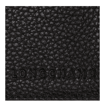 Longchamp Le Foulonné Passport cover Black