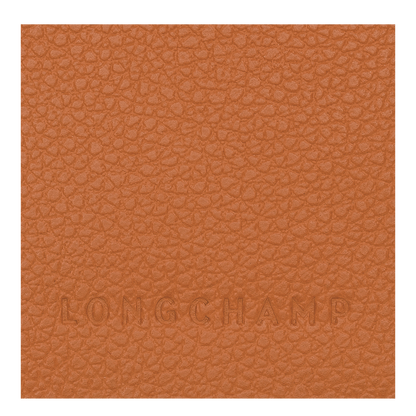 Longchamp Le Foulonné Passport cover Amber
