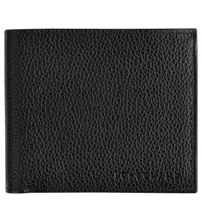 Longchamp Le Foulonné Wallet Black