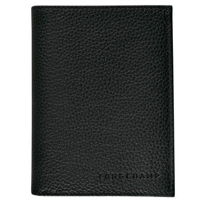 Longchamp Le Foulonné Wallet Black
