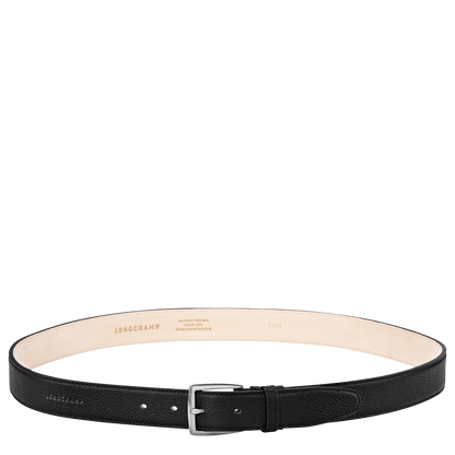 Longchamp Le Foulonné Men's belt Black