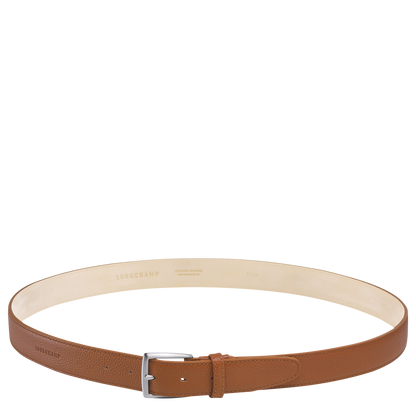 Longchamp Le Foulonné Men's belt Caramel