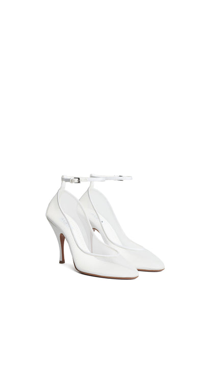 Alaïa Strappy Pumps In Mesh