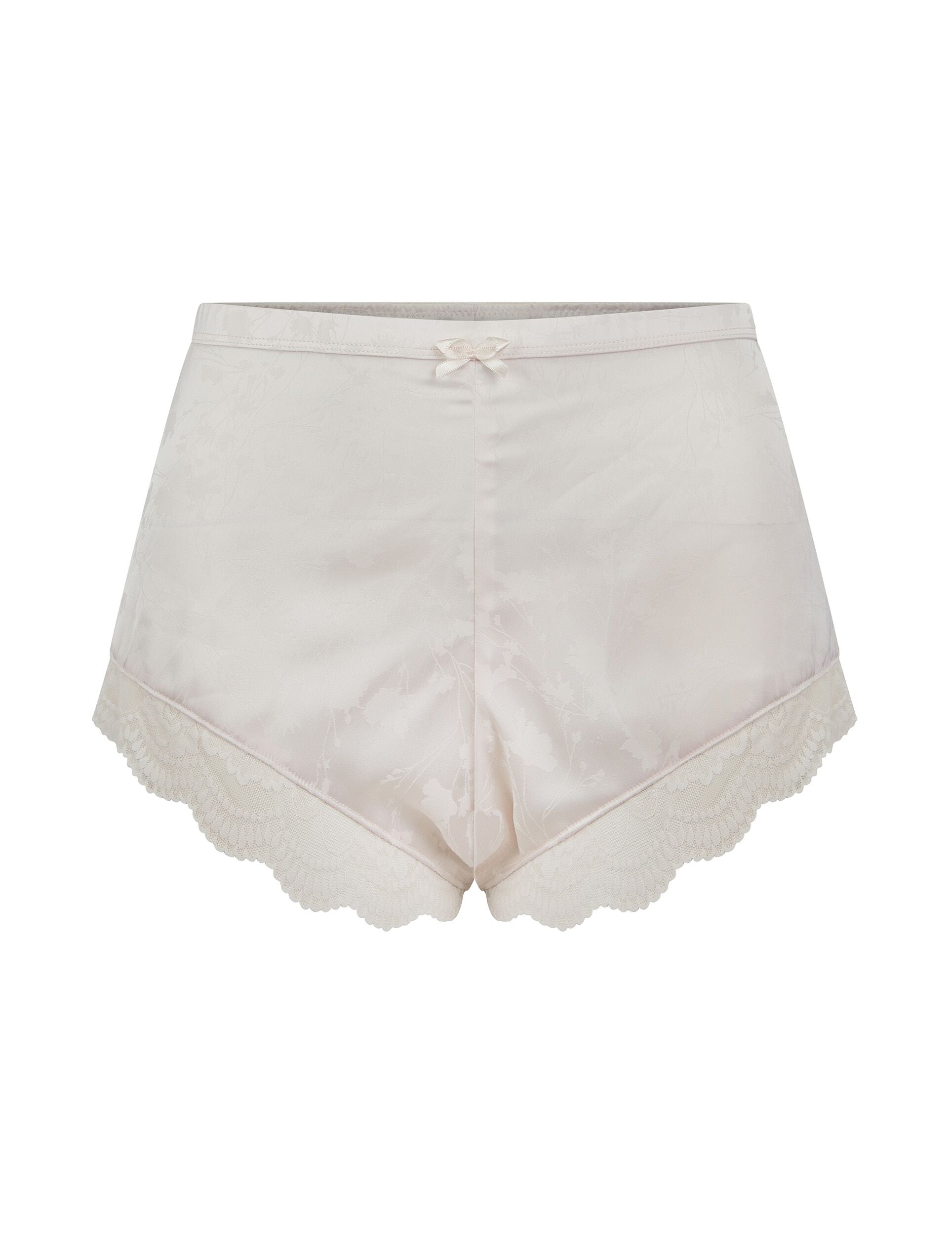 Ted Baker Lacey Textured Satin Lace Trim Sleep Shorts Women's