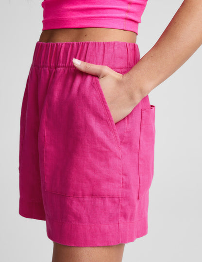 Beyond Yoga SoftWash Linen Easy Short Women's