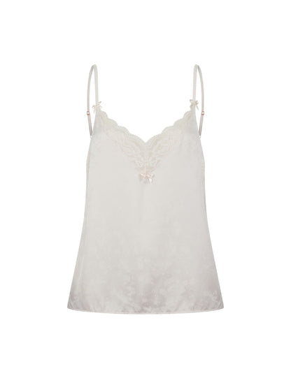 Ted Baker Leah Textured Satin Lace Trim Camisole Women's