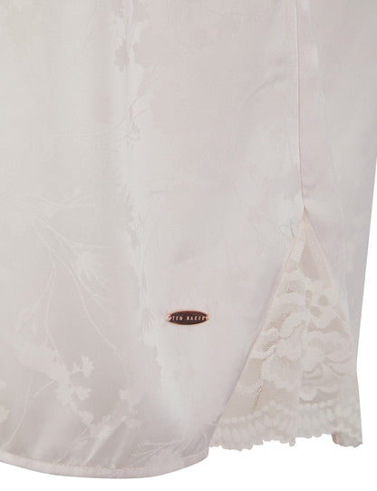 Ted Baker Leah Textured Satin Lace Trim Camisole Women's