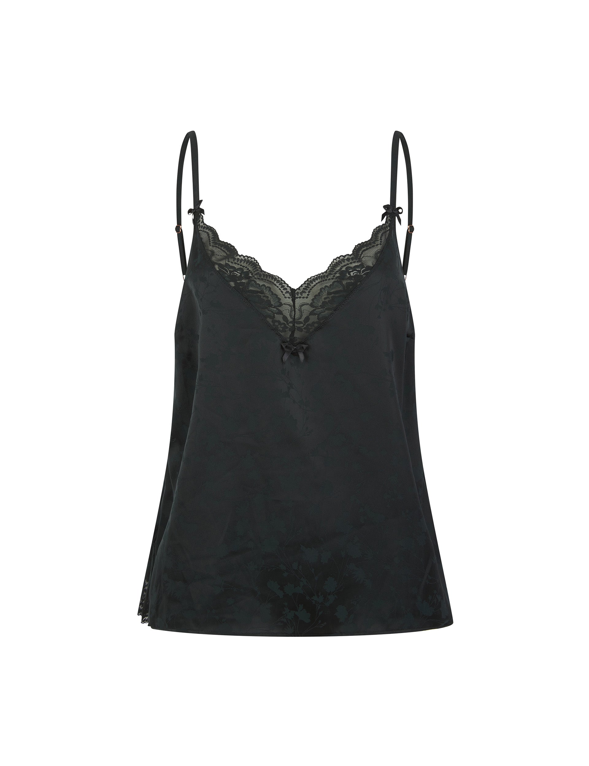 Ted Baker Leah Textured Satin Lace Trim Camisole Women's