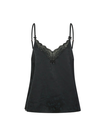 Ted Baker Leah Textured Satin Lace Trim Camisole Women's