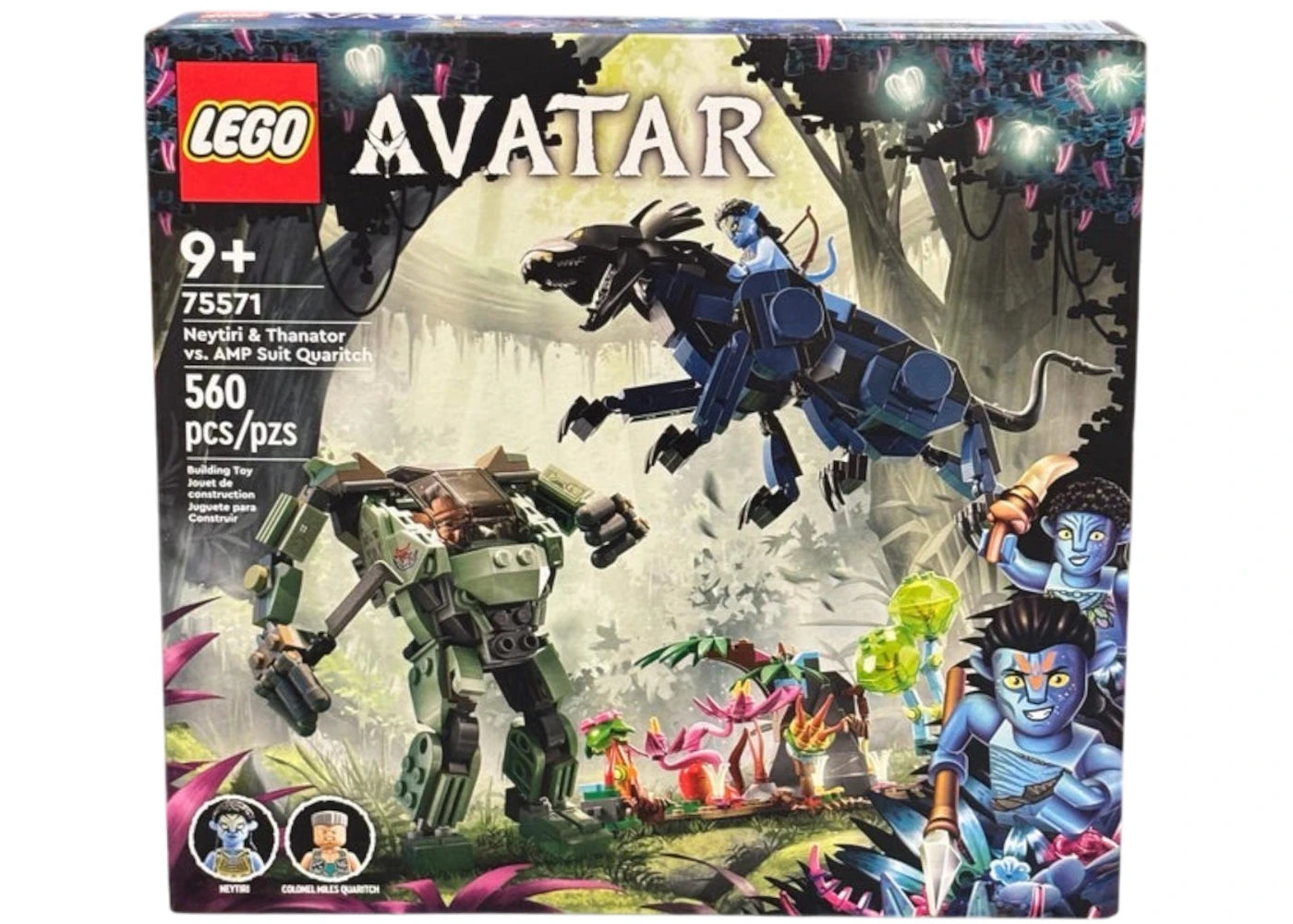 Lego Avatar Neytiri & Thanator Vs. Amp Suit Quaritch Set 75571