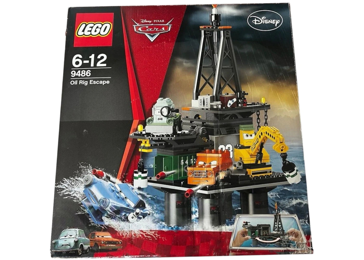Lego Cars Oil Rig Escape Set 9486