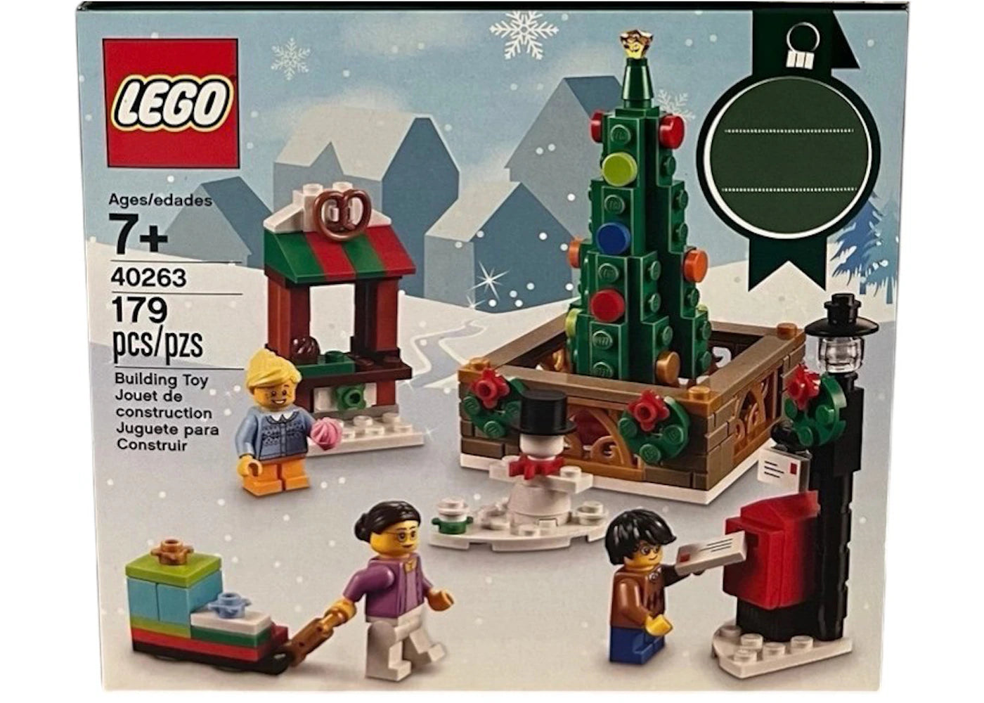 Lego Christmas Town Square Set 40263