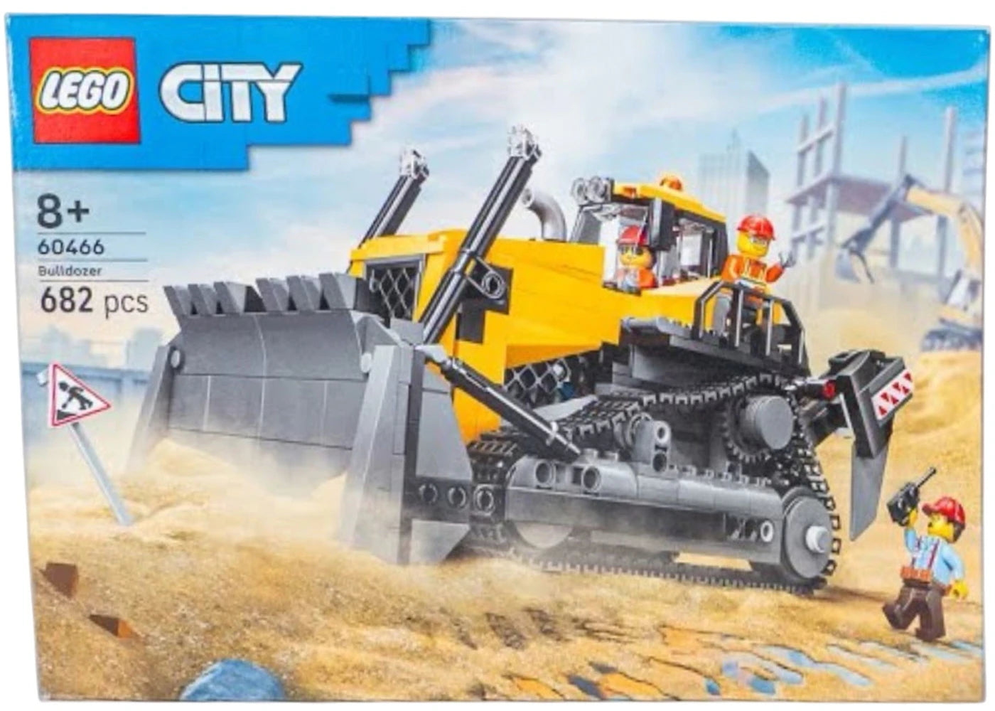 Lego City Yellow Bulldozer Set 60466