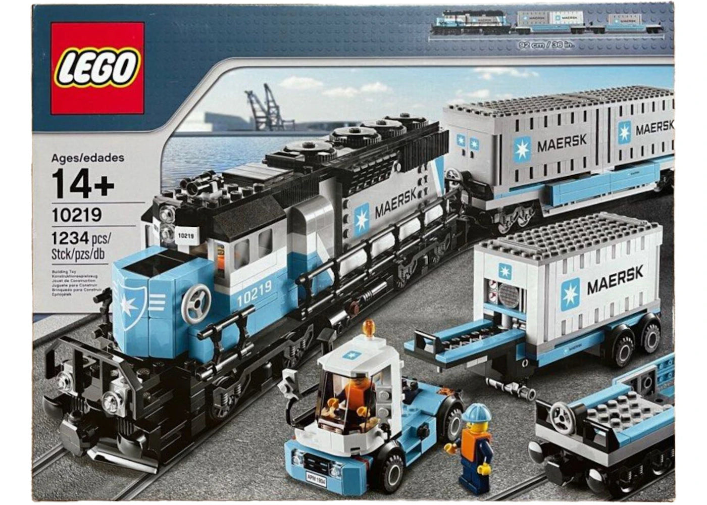 Lego Creator Maersk Train Set 10219