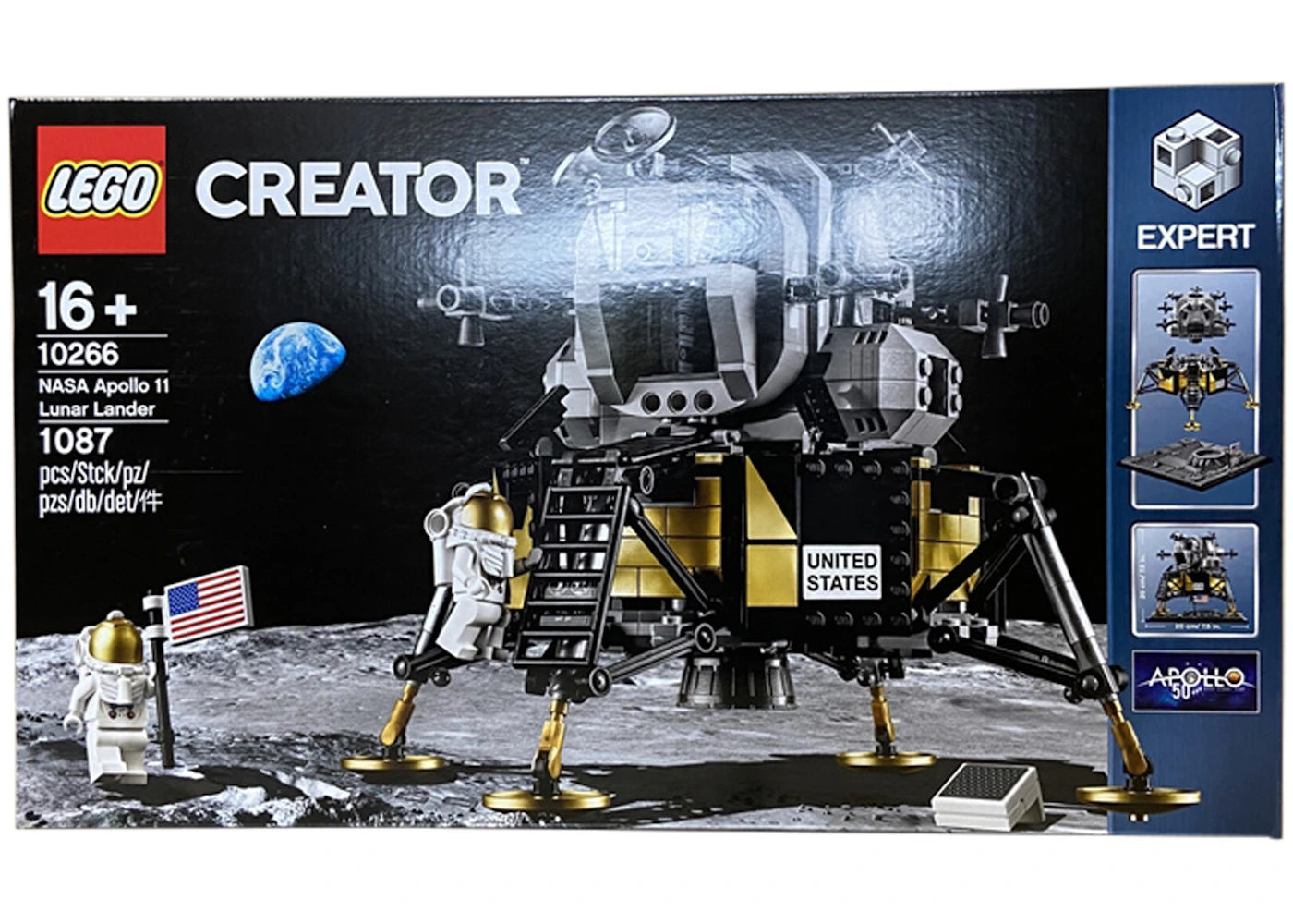 Lego Creator Nasa Apollo 11 Lunar Lander Set 10266