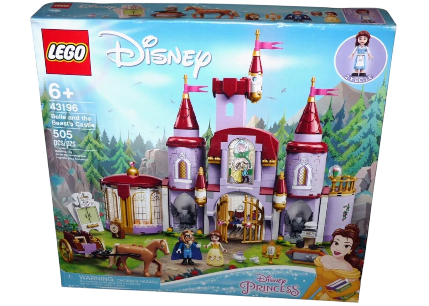 Lego Disney Belle And The Beast'S Castle Set 43196