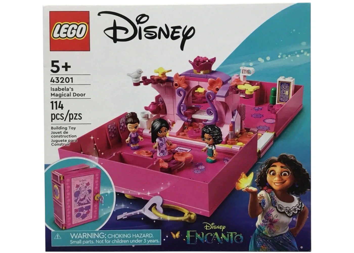 Lego Disney Encanto Isabela'S Magical Door Set 43201