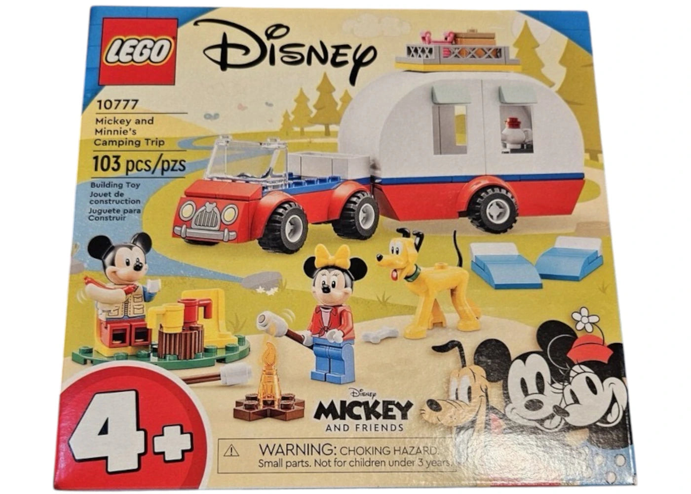 Lego Disney Mickey Mouse And Minnie Mouse'S Camping Trip Set 10777