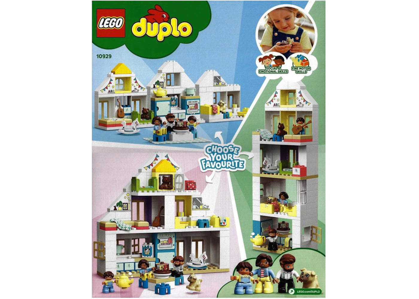 Lego Duplo Modular Playhouse Set 10929