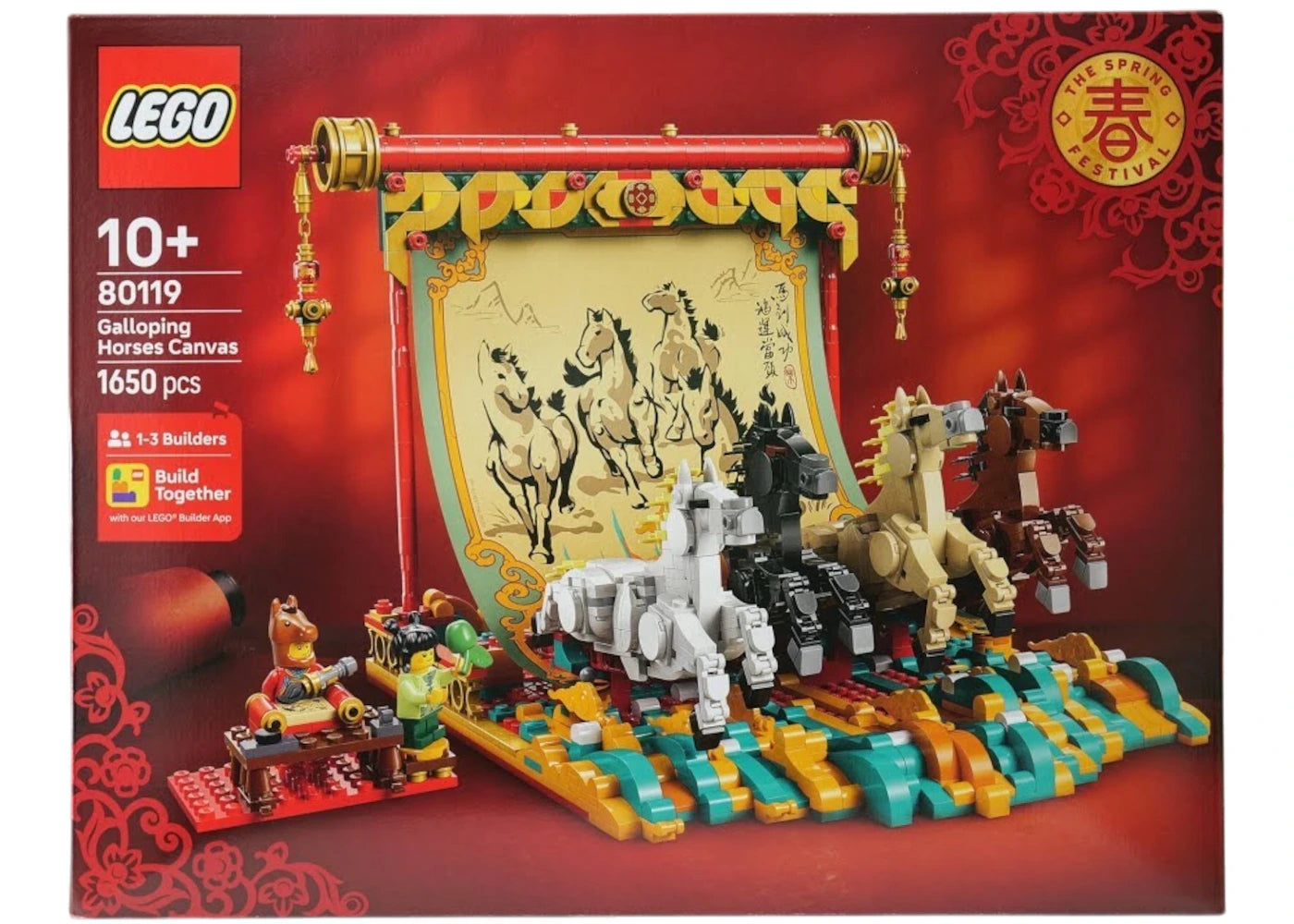 Lego Galloping Horses Canvas Set 80119