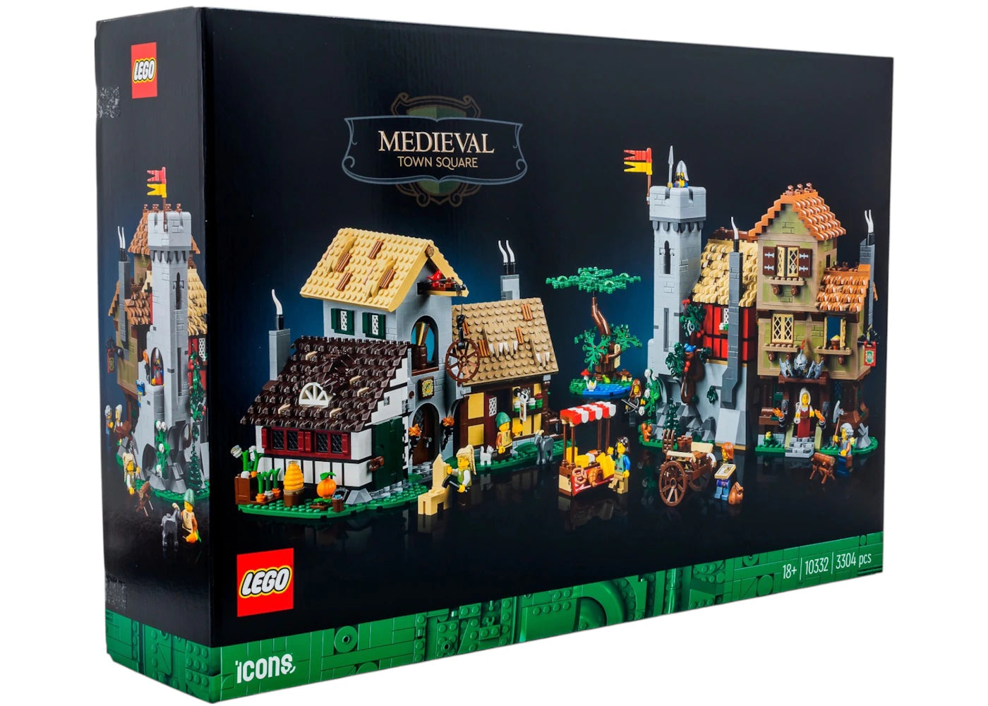 Lego Icons Medieval Town Square Set 10332