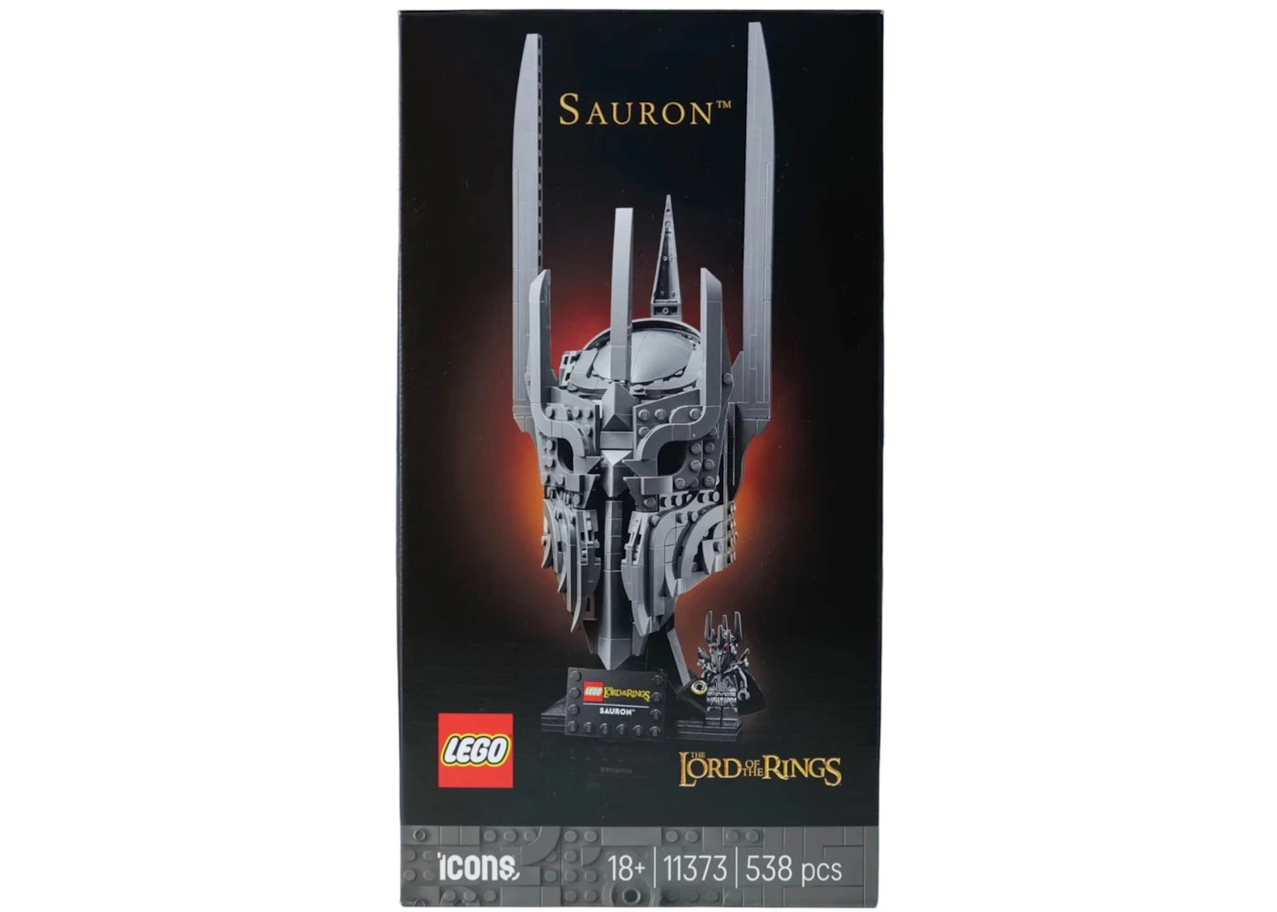 Lego Icons The Lord Of The Rings: Sauron'S Helmet Set 11373