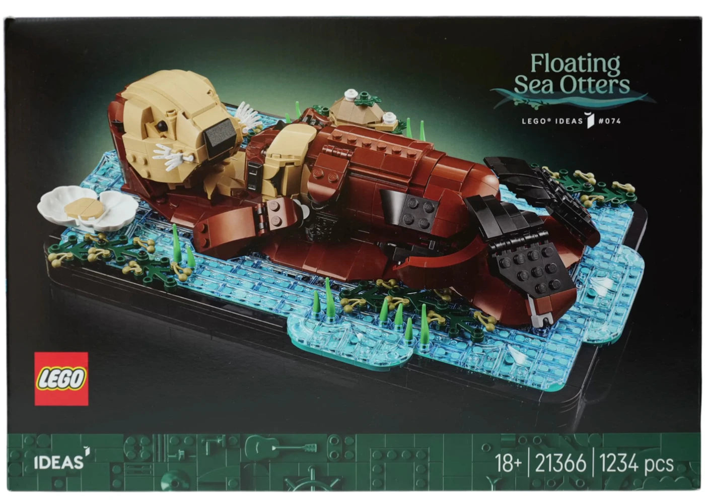 Lego Ideas Floating Sea Otters Set 21366