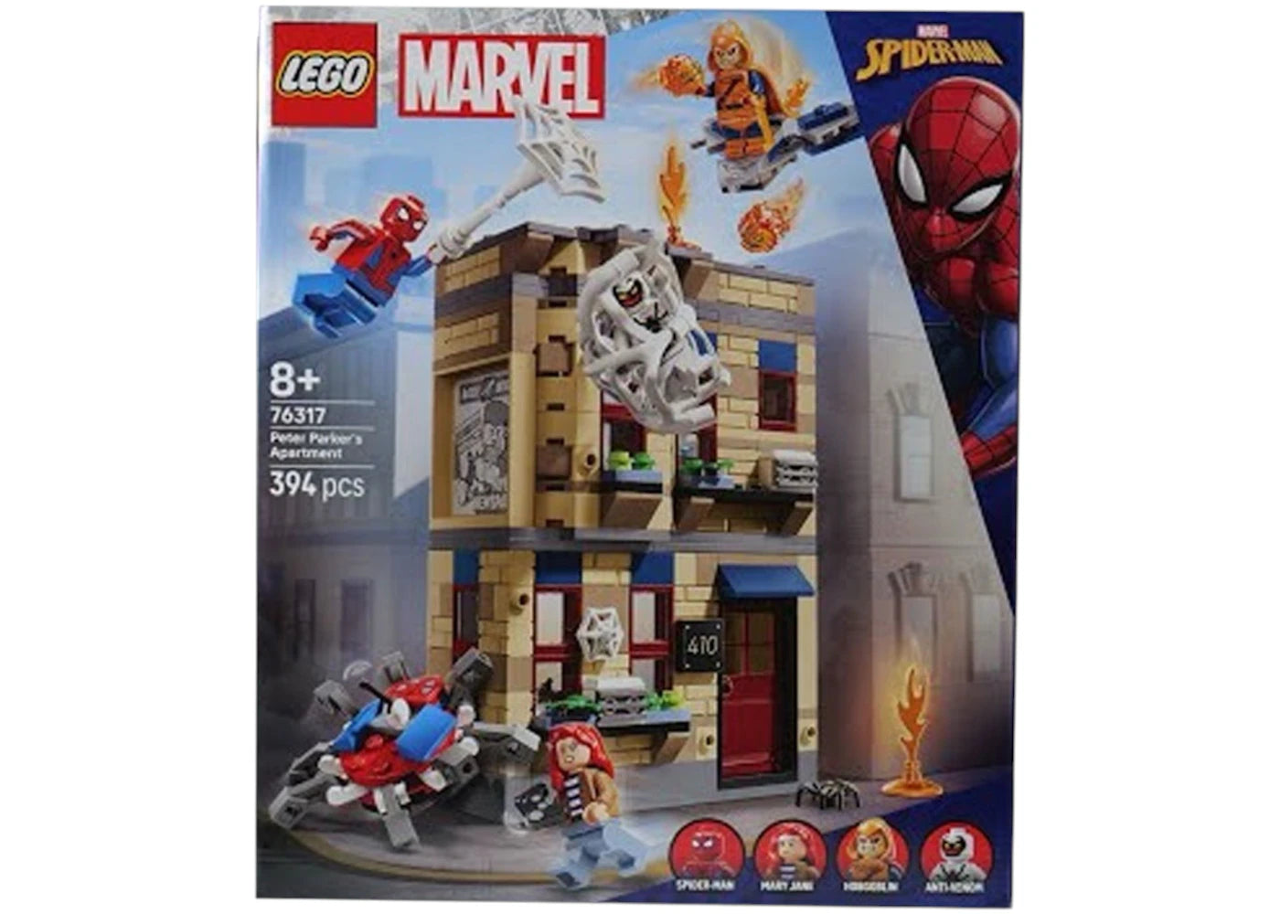 Lego Marvel Peter Parkerâ€™S Apartment Set 76317