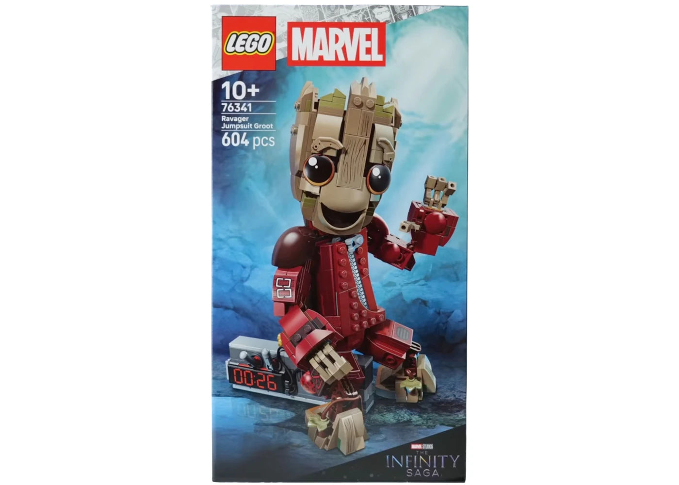Lego Marvel Ravager Jumpsuit Groot Set 76341