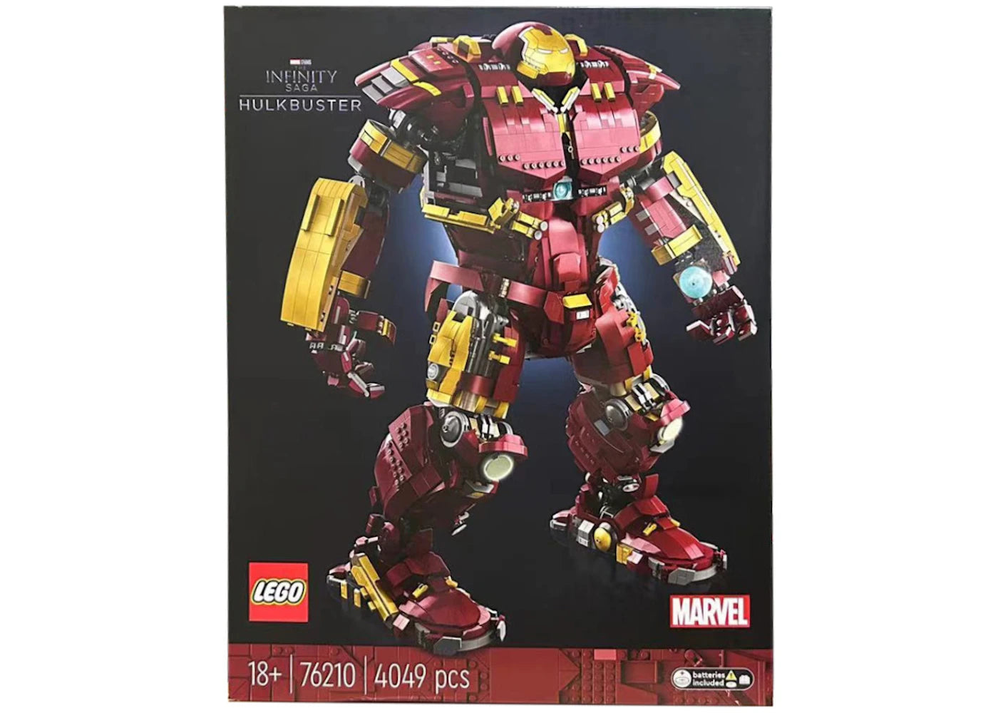 Lego Marvel Studios Infinity Saga Hulkbuster Set 76210