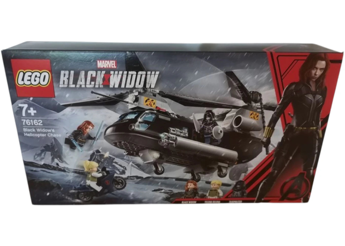 Lego Marvel Super Heroes Black Widow'S Helicopter Chase Set 76162