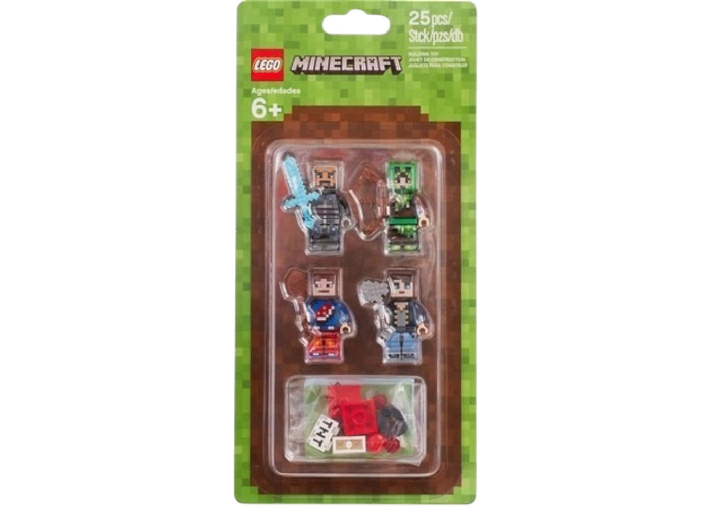 Lego Minecraft Skin Pack 1 Set 853609